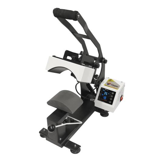 PRENSA DE CALOR MANUAL DE CALOR PARA GORRAS C/ADAPTADOR TINEC.