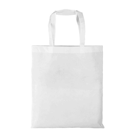 BOLSO NON-WOWEN POLYESTER 29 X 25 CM P/SUB. COLOR MAKE.