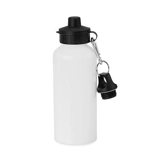 BOT. DEP. DE ALUMINIO TAPA TIPO CANTIMPLORA 500 ML PLATA P/SUB. BESTSUB.