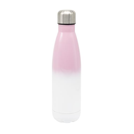 BOT. BLANCA LECHERA 500ML / 17 OZ DEGRADADO ROSADO P/SUB. GEN.