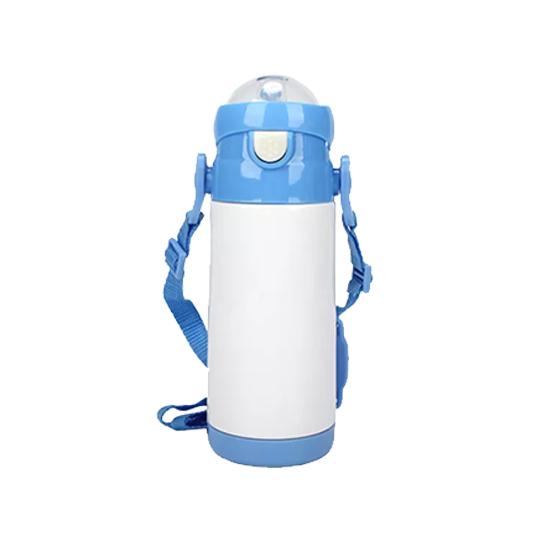 BOT. CON PAJILLA PARA NIÑO 350 ML CELESTE P/SUB. GEN.