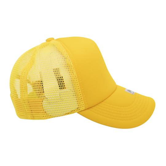 GORRA DE MALLA Y FRENTE AMARILLO TAMI