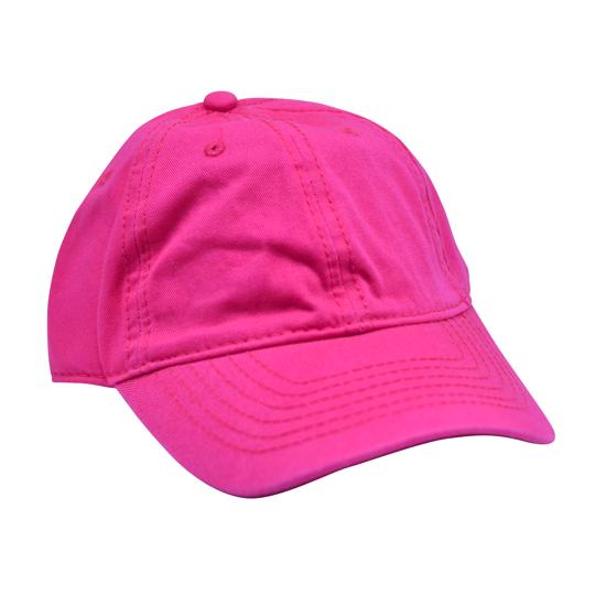 GORRA PRELAVADA FUCSIA GEN.