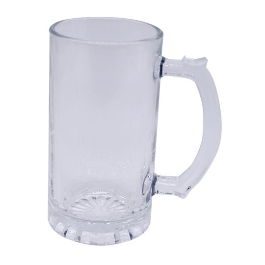 JARRA VIDRIO TRANSPARENTE 16 OZ P/SUB. COLOR MAKE.