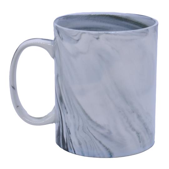 TAZA DE CER. MARMOLEADA 11 OZ GRIS P/SUB. BESTSUB.