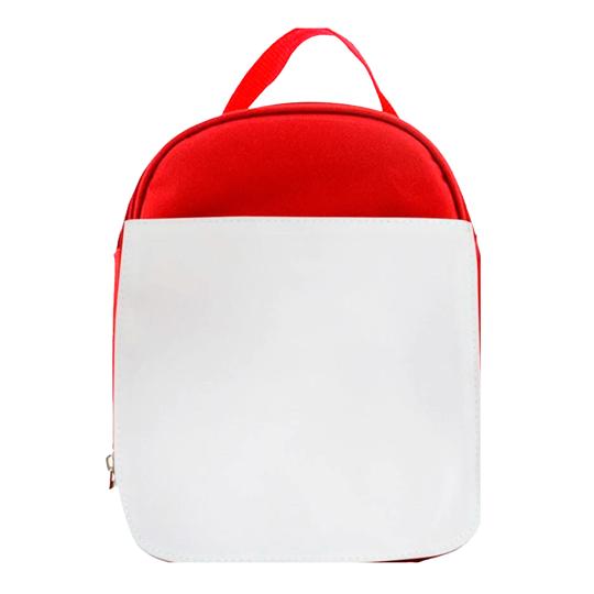 LONCHERA DE MANO INFANTIL ROJA P/SUB. GEN.