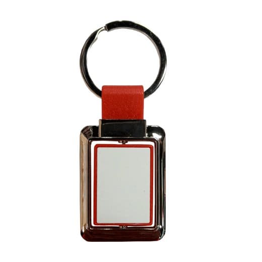 LLAVERO METAL GIRAT. RECTAN. ROJO SUB. BESTSUB