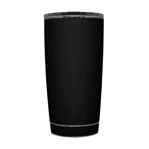 VASO DE ACERO INOXIDABLE 20 OZ P/GRABADO LASER NEGRO COLOR MAKE.