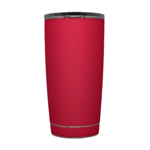 VASO DE ACERO INOXIDABLE 20 OZ P/GRABADO LASER ROJO COLOR MAKE.