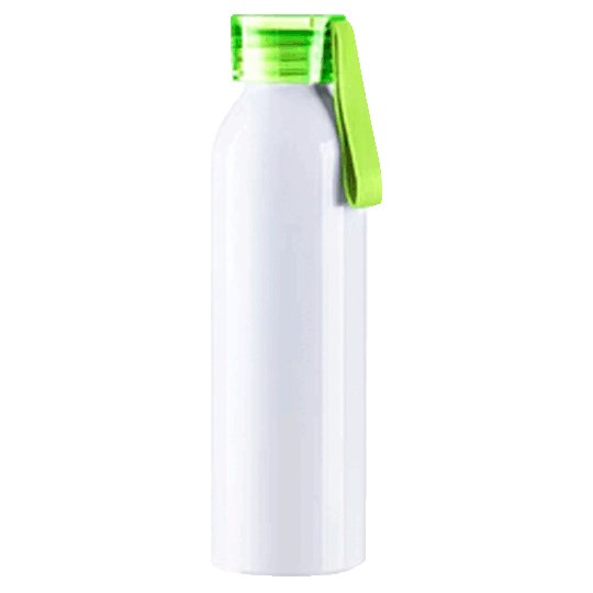 BOT. DEP. DE ALUMINIO TAPA Y TIRA VERDE SUB.