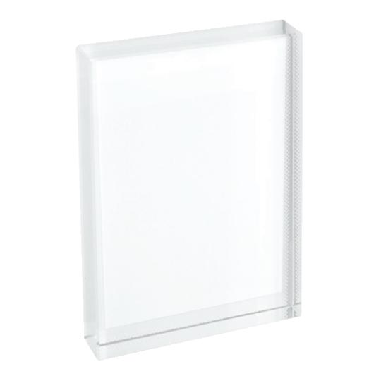 BLOQUE DE CRISTAL RECTANGULAR 10 X 15 X 1.5 CM SUB. DG.