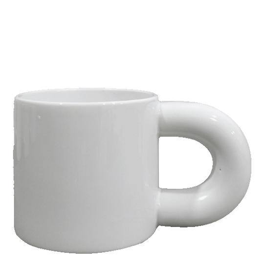 TAZA CER. BLANCA BIG FAT 11 OZ. SUB. DG.