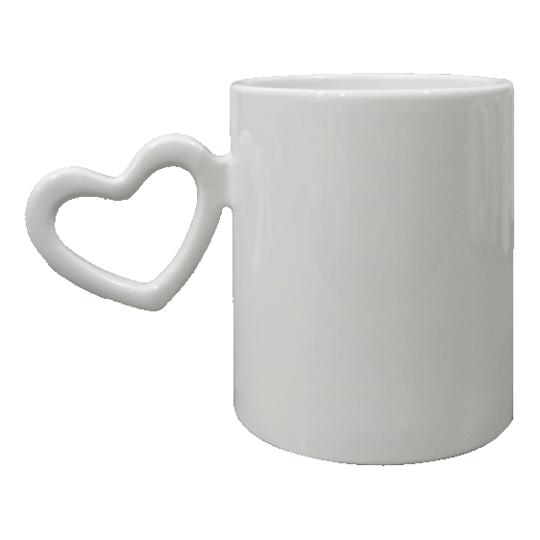 TAZA CER. BLANCA ASA FULL HEART 11 OZ. SUB. DG.