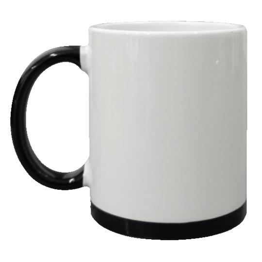 TAZA CER. BARTON 11 OZ. NEGRO SUB. DG.