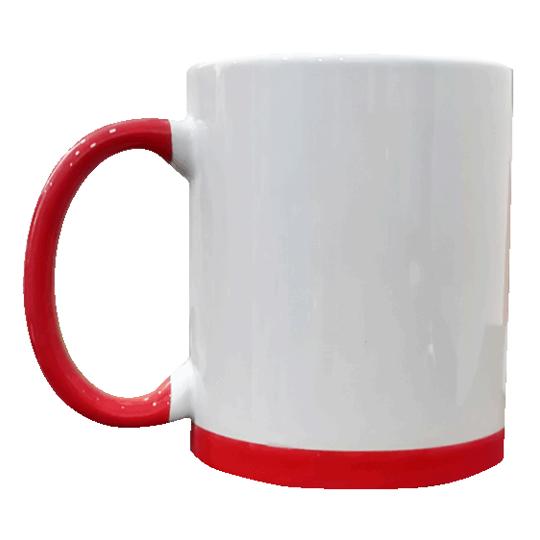 TAZA CER. BARTON 11 OZ. ROJO SUB. DG.