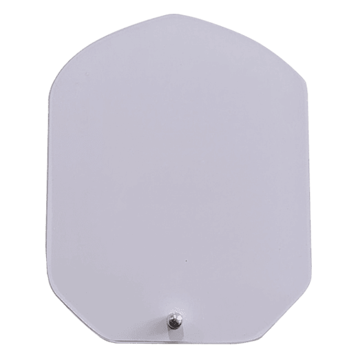 PLACA VID. ESCUDO 18X23X0.5 CM. SUB. DG.