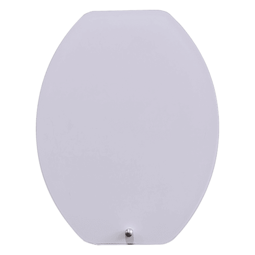 PLACA VID. OVALADA 18X23X0.5 CM. SUB. DG.